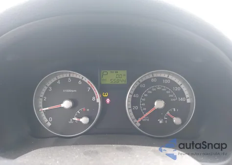 2008 Hyundai Accent Gls from USA, damaged, VIN KMHCN46C28U214513